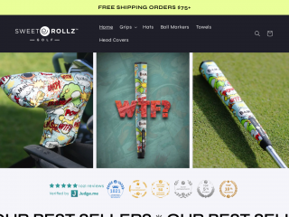 sweetrollzgolf.com screenshot