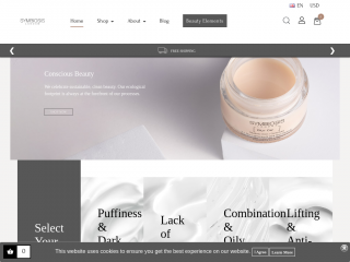 symbiosis-skincare.com screenshot