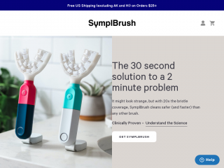 symplbrush.com screenshot