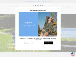 tanyataylor.com screenshot