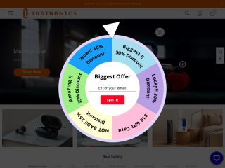 taotronics.com screenshot