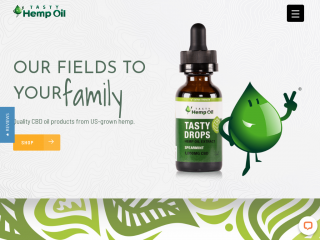 tastyhempoil.com screenshot