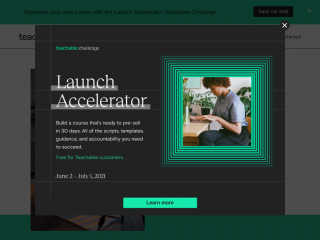 teachable.com screenshot