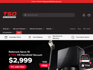 techsalesonline.com.au screenshot