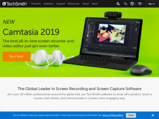 techsmith.com screenshot