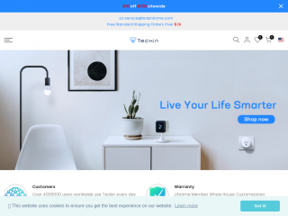 teckinhome.com screenshot