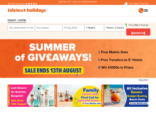 teletextholidays.co.uk screenshot