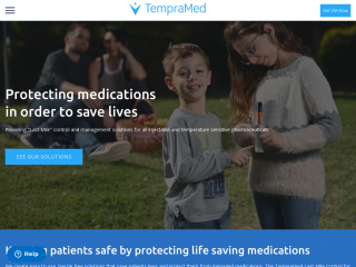 tempramed.com screenshot