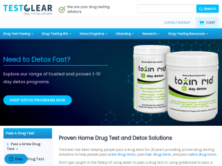 testclear.com screenshot