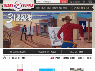 texasart.com screenshot