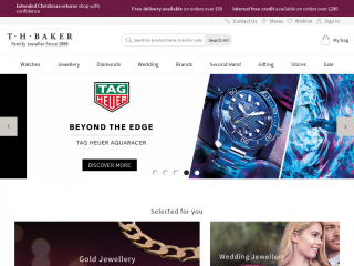 thbaker.co.uk screenshot