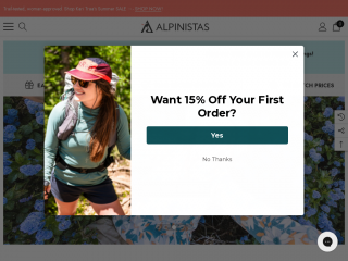 thealpinistas.com screenshot
