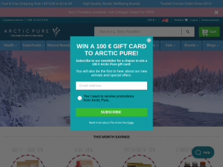 thearcticpure.com screenshot