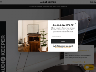 theaudiokeeper.com