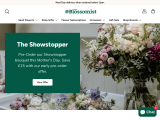 theblossomist.co.uk screenshot