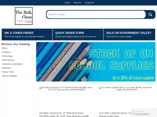 thebulkclean.com screenshot