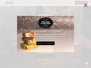 thechefandthedish.com screenshot
