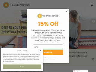 thedaileymethod.com screenshot