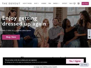 thedevout.com screenshot