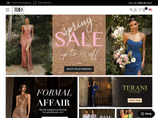 thedressoutlet.com screenshot