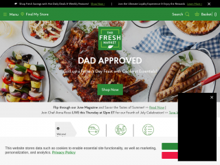thefreshmarket.com screenshot