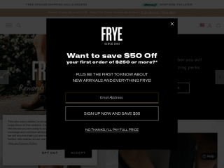 thefryecompany.com screenshot