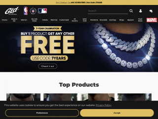 thegldshop.com screenshot