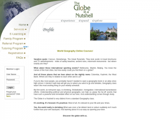 theglobeinanutshell.com screenshot