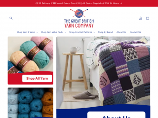 thegreatbritishyarncompany.com screenshot