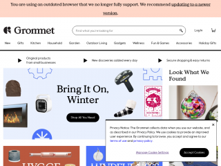 thegrommet.com screenshot