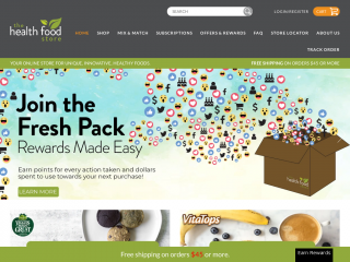 thehealthfoodstore.com screenshot