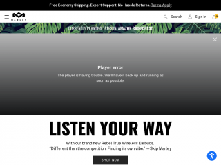 thehouseofmarley.com screenshot