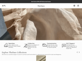 thehues.com screenshot