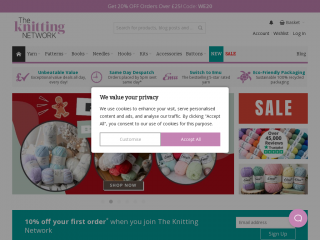 theknittingnetwork.co.uk screenshot