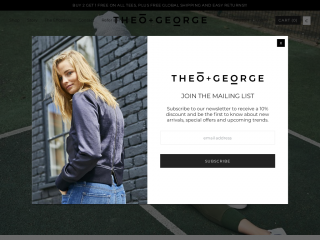 theoandgeorge.com screenshot