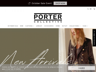 theportercollective.com screenshot