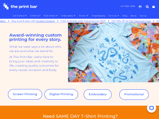 theprintbar.com screenshot