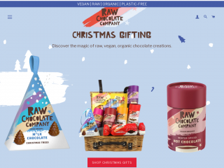 therawchocolatecompany.com screenshot