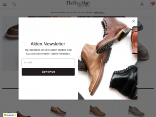 theshoemart.com screenshot