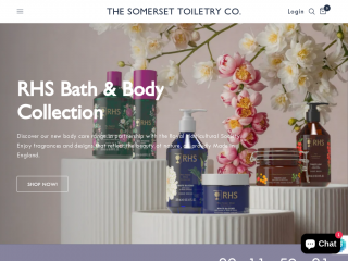 thesomersettoiletryco.co.uk screenshot