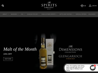 thespiritsembassy.com screenshot