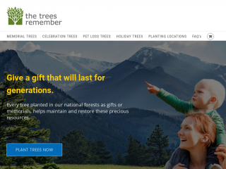 thetreesremember.com screenshot