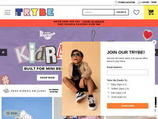 thetrybe.com.au screenshot