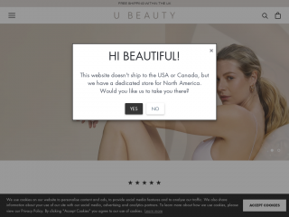 theubeauty.co.uk screenshot