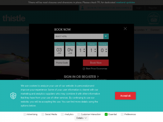 thistle.com screenshot