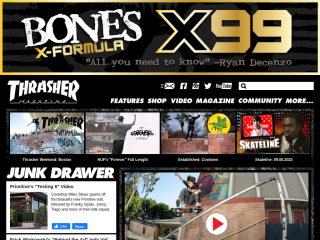 thrashermagazine.com screenshot