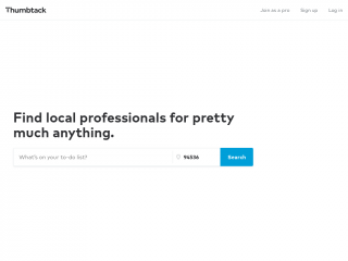 thumbtack.com screenshot