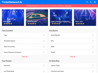 ticketnetwork.com screenshot