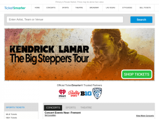 ticketsmarter.com screenshot