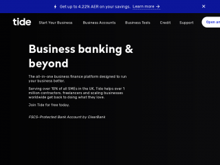 tide.co screenshot